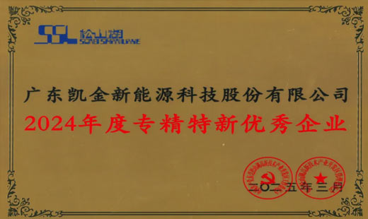 开云kaiyun官方版在线入口荣获松山湖2024年度专精特新优秀企业称号